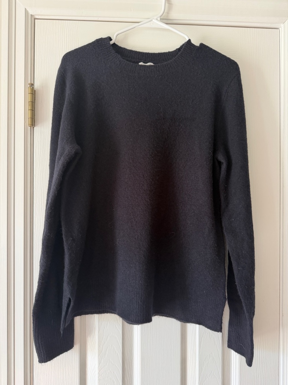 J. Crew Factory Black Crew Neck Sweater